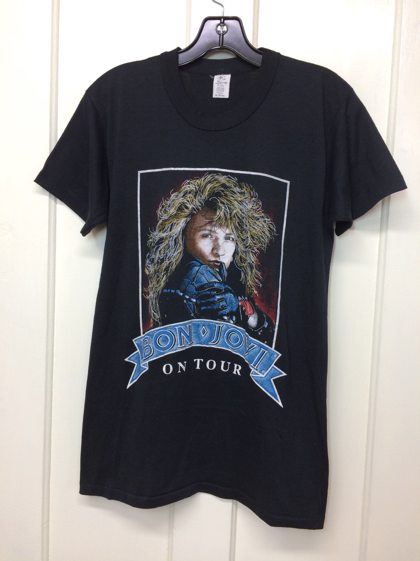 Bon Jovi New Jersey T-Shirt Black