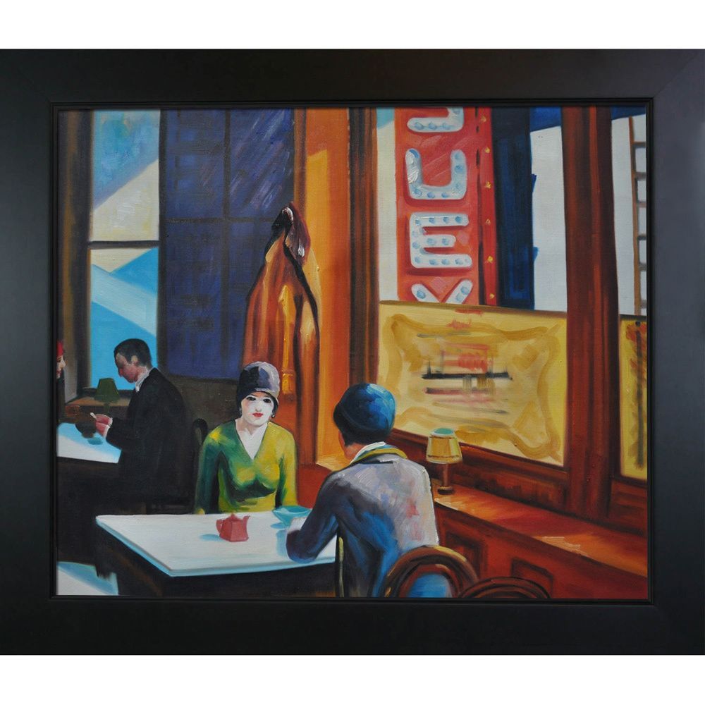 Barber Shop by Edward Hopper Giclee Canvas Print Repro