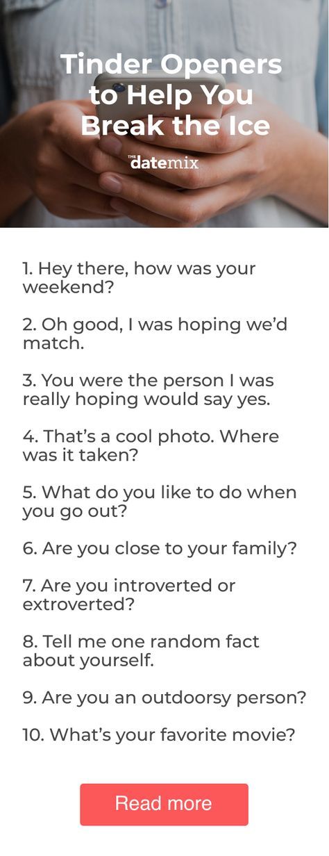 Online dating message openers