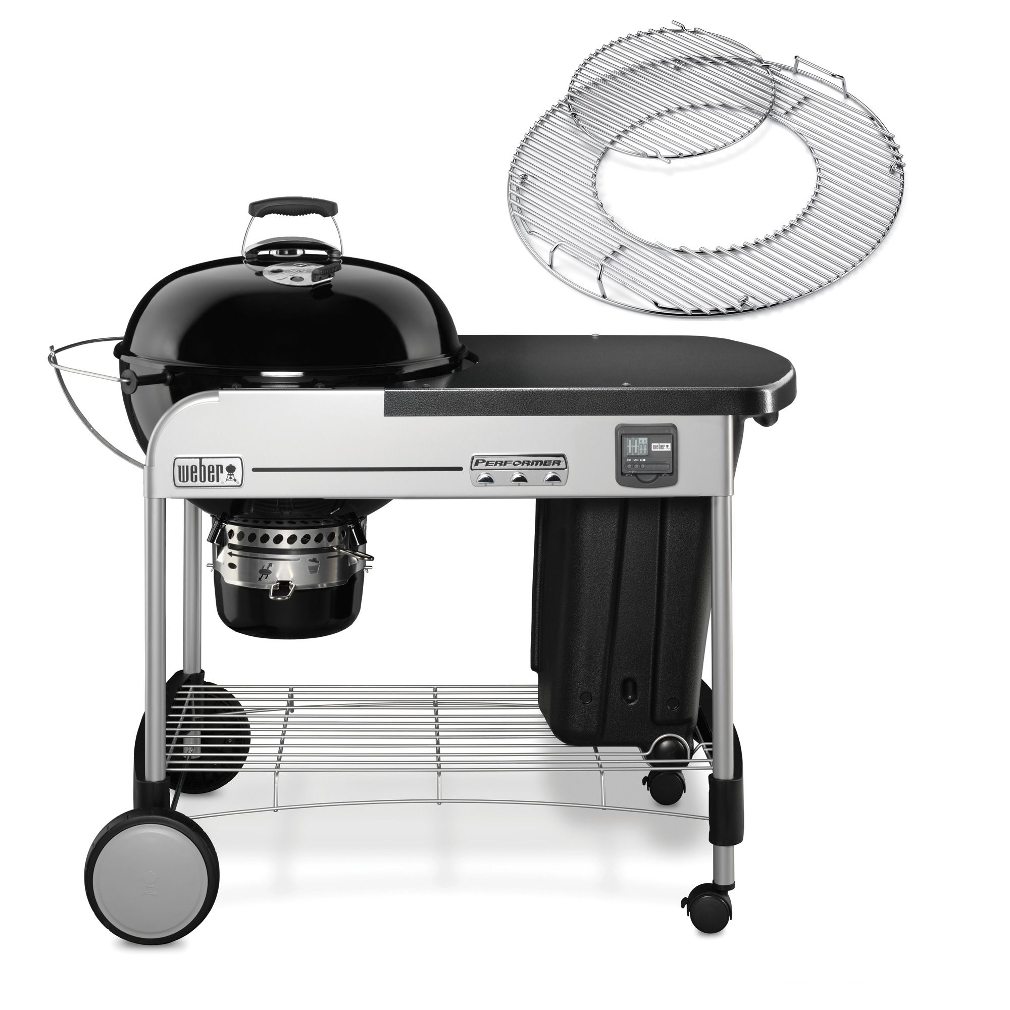 Weber Performer Premium GBS System Edition Houtskoolbarbecue Weber Performer Charcoal Grill 15301001 Black | Best