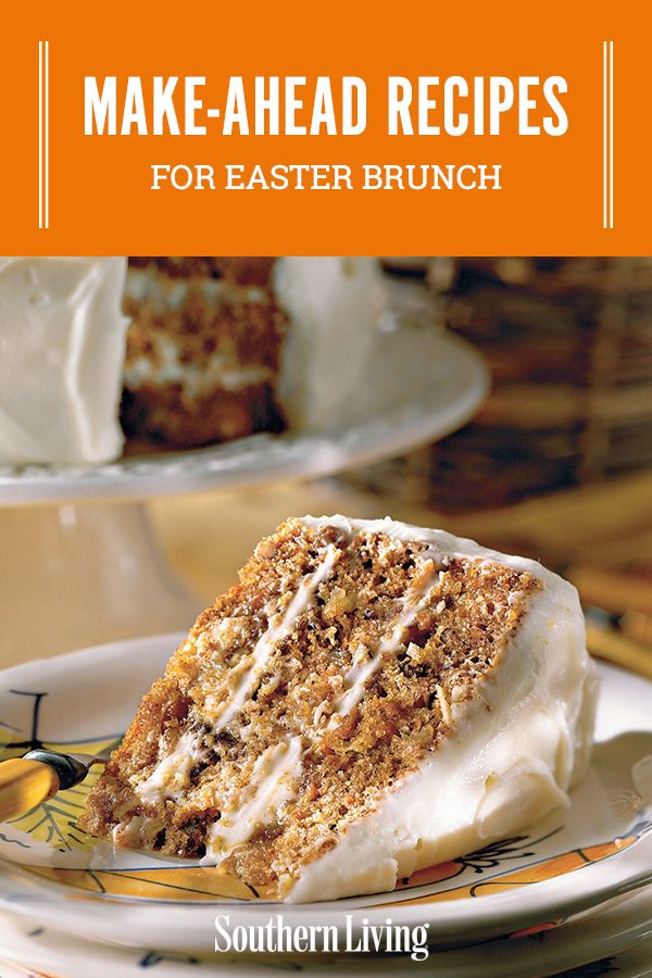 32 Make-Ahead Recipes For Easter Brunch