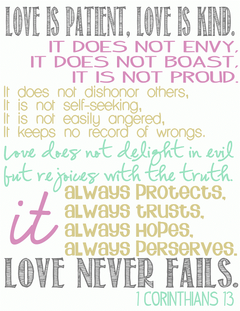 Christian Wedding Readings and Scripture 1 Corinthians