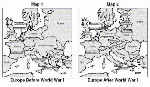 What The Treaty Of Versailles Did To Europe Educacion Historia