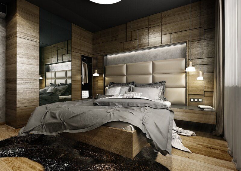 Pánská ložnice v zemitých tónech | AŤÁK DESIGN Relax, Bedroom, Furniture, Design, Home Decor, Decoration Home, Room Decor, Bedrooms