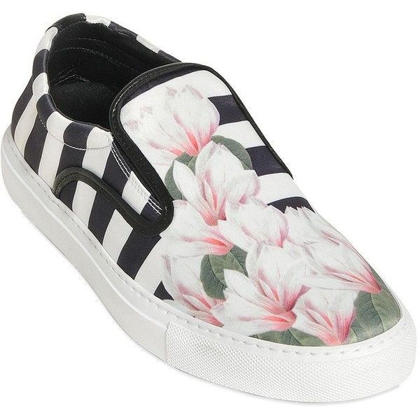 flower slip on sneakers
