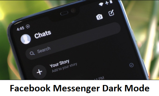 facebook messenger dark mode how to enable dark mode on facebook messenger techgrench facebook messenger simple app messenger