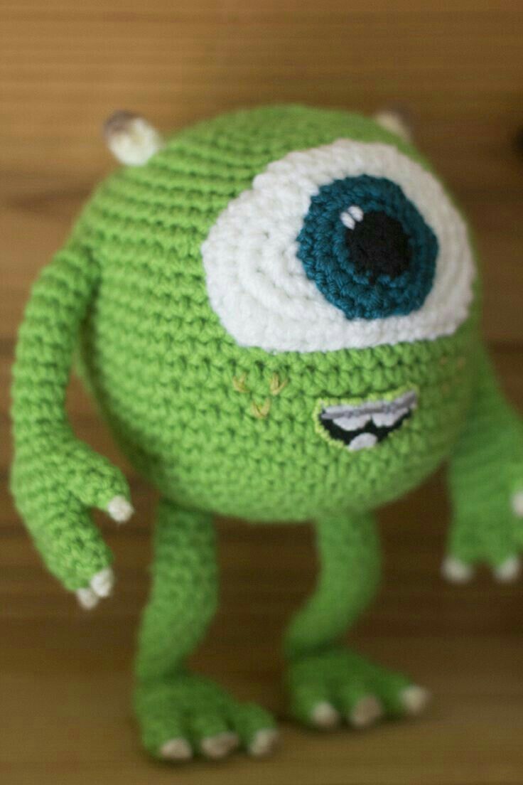 Pin by Mitchell Lobo on amigurumis Crochet disney, Monsters inc