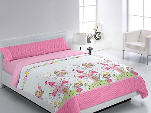 Glam Princesas Ropa de cama para cama de 90 cm ✿ ▭▻ Ver Comprar Juego de cama en Palma | Ofertas y descuentos
