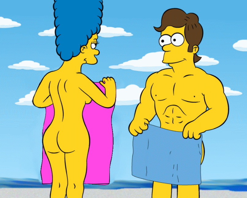 Head showed up vagina Simpsons hentai gif