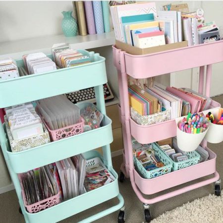 10 Beyond Clever Craft Room Organization Ideas