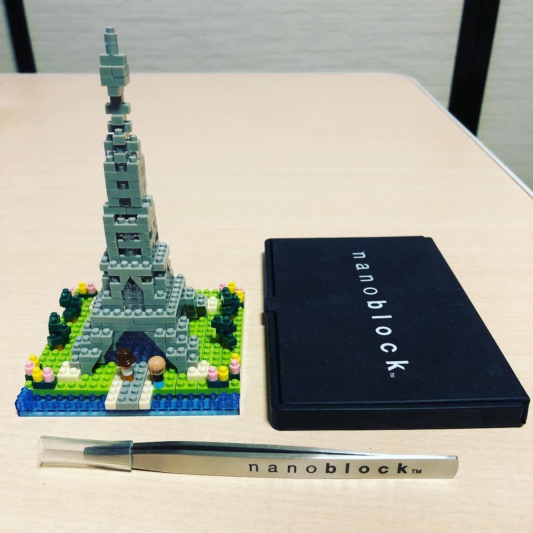 #エッフェル塔 #エッフェル塔🇫🇷 #ナノブロック #nanoブロック #フランス 🇫🇷 #世界遺産 #nanoblock