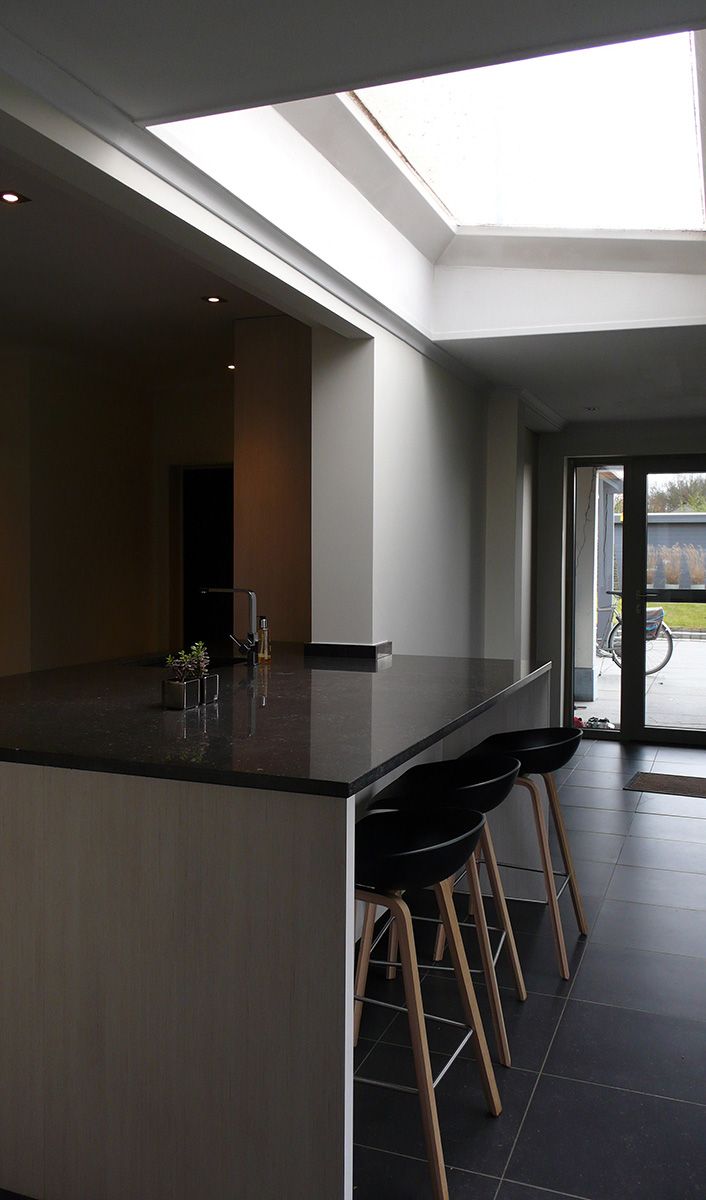 Keuken uitgevoerd in HPL | Meubelen op maat, Meubels, Keuken