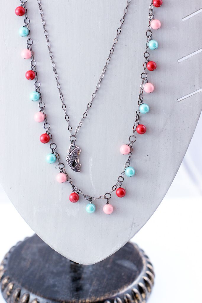 Download Layered Koi Fish Necklace by Kaleidoscopes & Polka Dots # ...