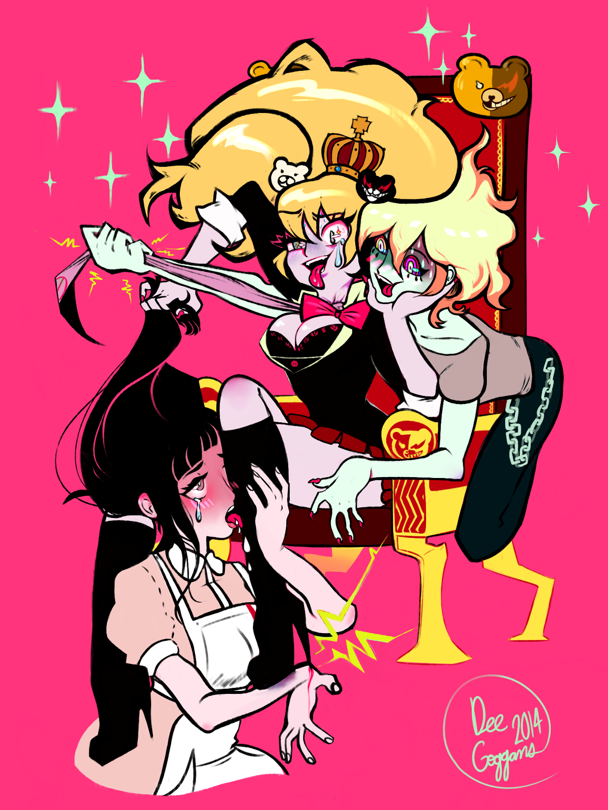 dcc4f975f8d1e4f1a316ffde606629e0 - Danganronpa Unblocked Game In Searing Pink by Aevee Bee (Interesting essay on