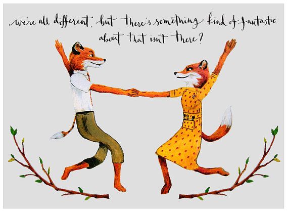 Fantastic Mr Fox Print Mr And Mrs Fox Quote Etsy Fox Quotes Fantastic Mr Fox Roald Dahl Quotes