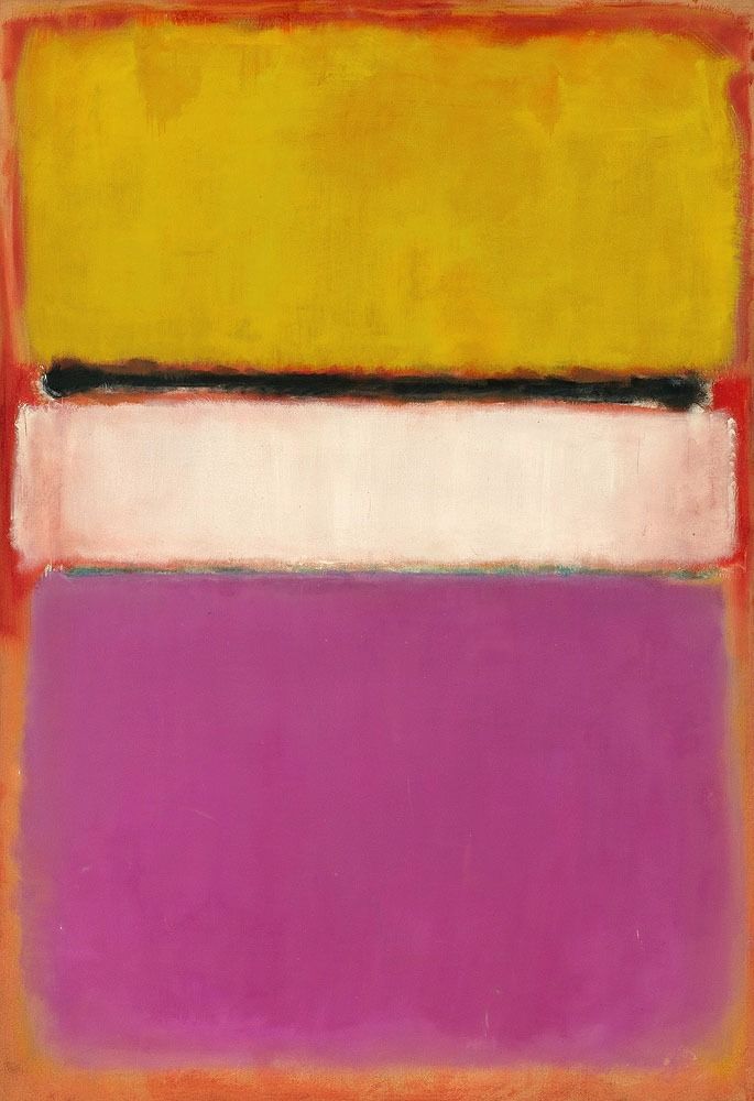Mark Rothko White Center Yellow Pink And Lavender On Rose Mark Rothko White Center Yellow Pink And Lavender On Rose Completed In 1950 Submitted By Oohlalalauren