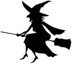free black and white halloween clip art witchcraft pinterest