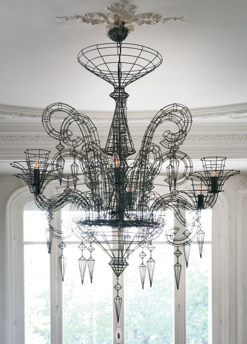 How to Hang a Chandelier in a Room without Wiring for an How to Hang a Chandelier in a Room without Wiring for an
