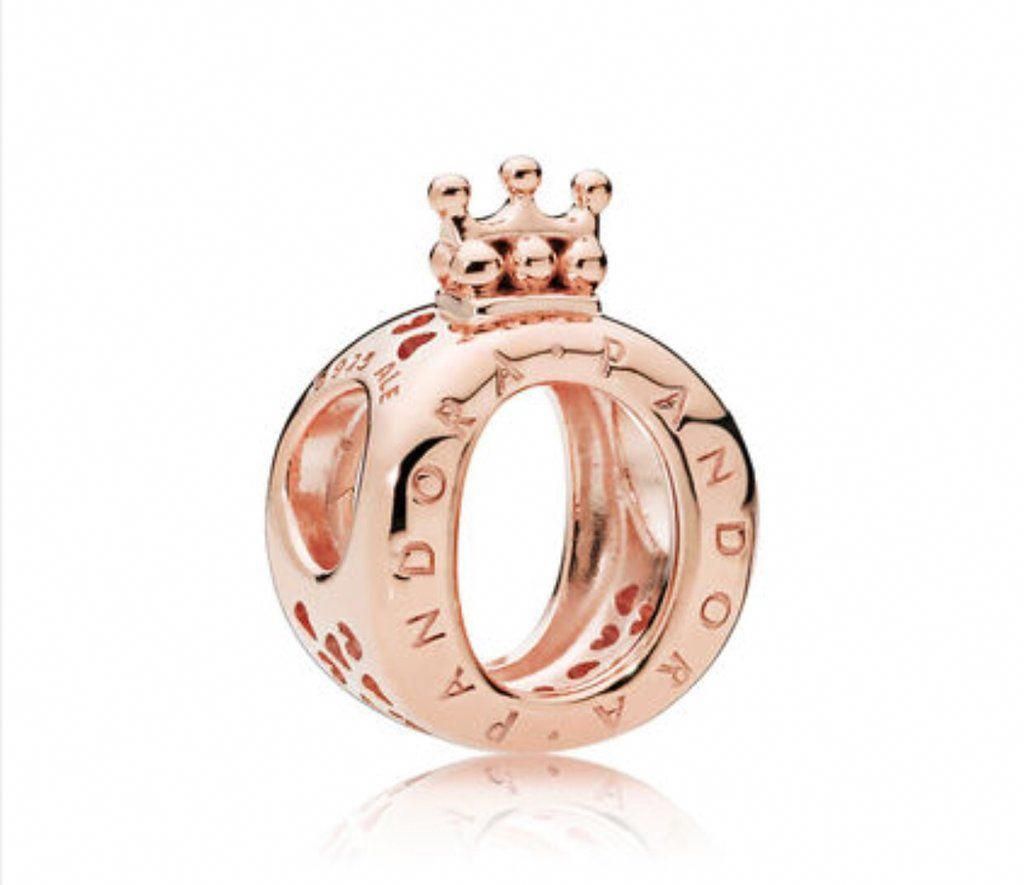 charm rosa pandora charm rosa pandora