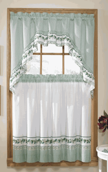 Ivy Curtain Set Complete Kitchen Sets Kitchen Curtain Sets Rustic Kitchen Design Curtains