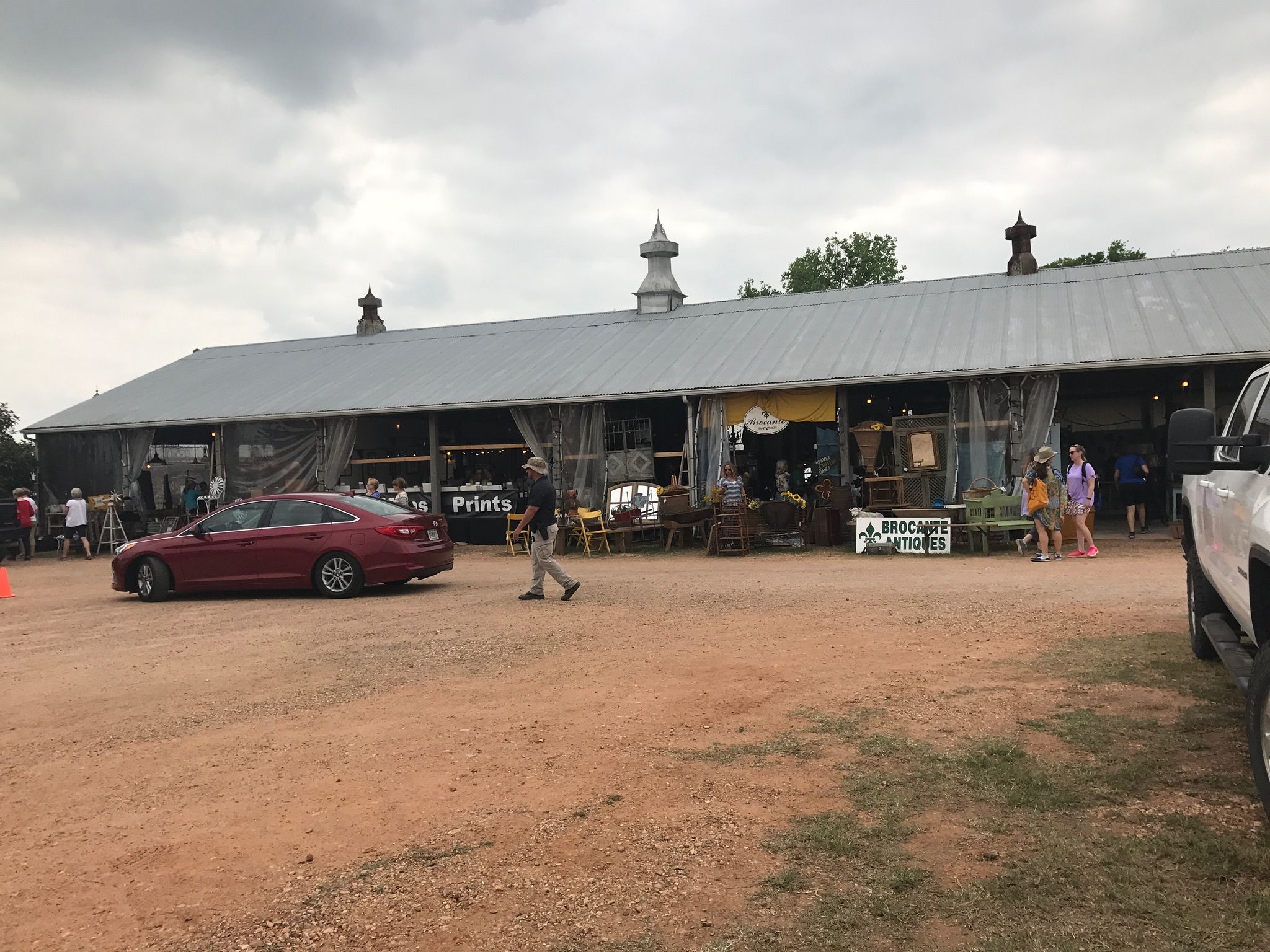 The Compound, Round Top Antique Fair, Carmine Tx The Compound, Round Top Antique Fair, Carmine Tx
