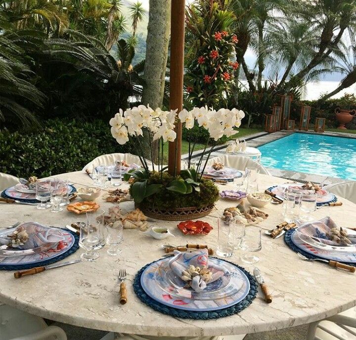 Lunch By The Pool tablescape andrearudge lunch-by-the-pool-tablescape-andrearudge