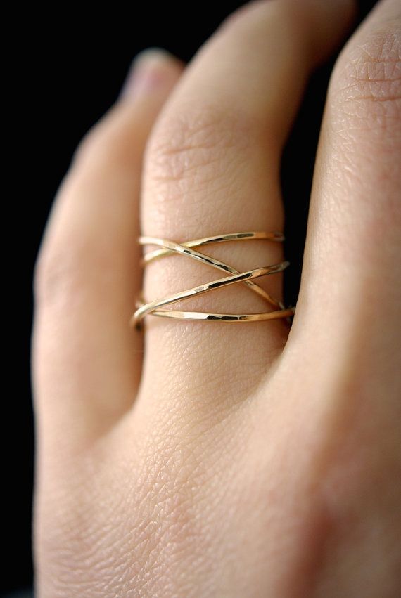 Raap bladeren op Dwingend Kan weerstaan Large Gold Wrap Ring 14K Gold Fill Wraparound Gold Filled - Etsy |  Goldringe, Zierlicher ring, Cocktailringe