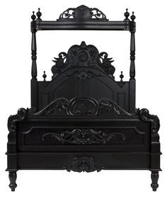 Horror Furniture For The True Fan Bedroom Gothic Gothic Victorian Bed