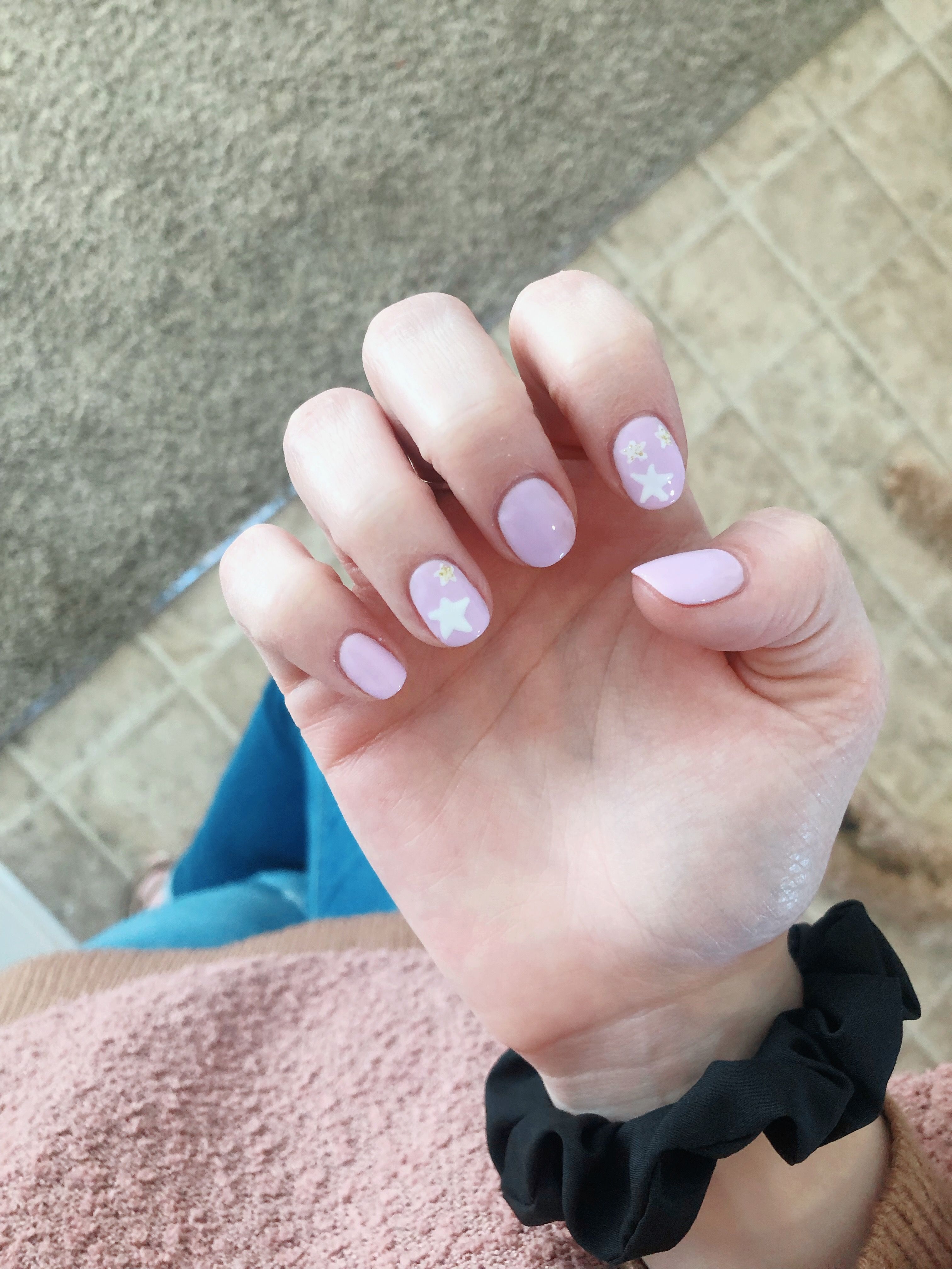 Little Twin Stars Nails Sanrio Awesomely Cute Geekynailsdesigns Star Nails Little Twin Stars Nail Designs