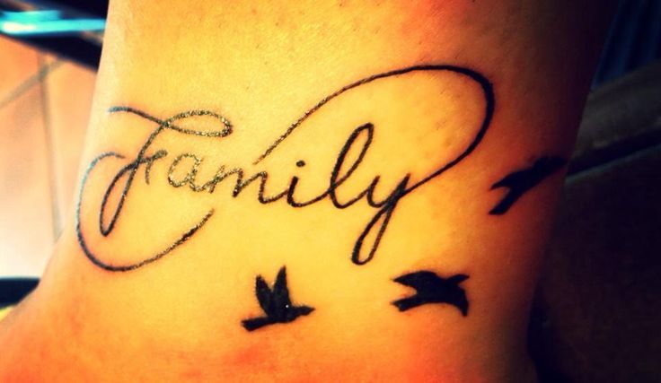 Pin von Peceva auf tatoo board Unendlichkeit tattoo familie