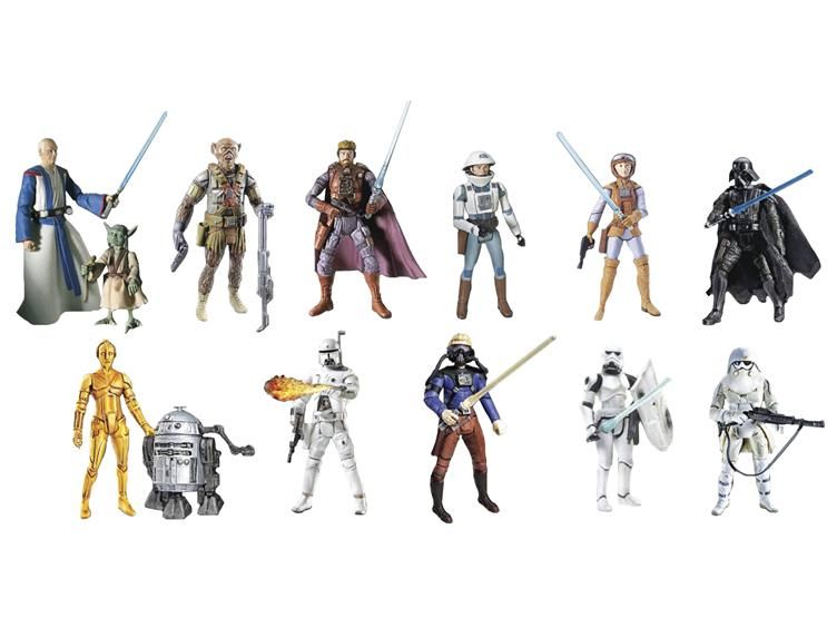 STAR WARS 30TH ANNIVERSARY ACTION FIGURE CHECKLIST POSTER EXCLUISIVE