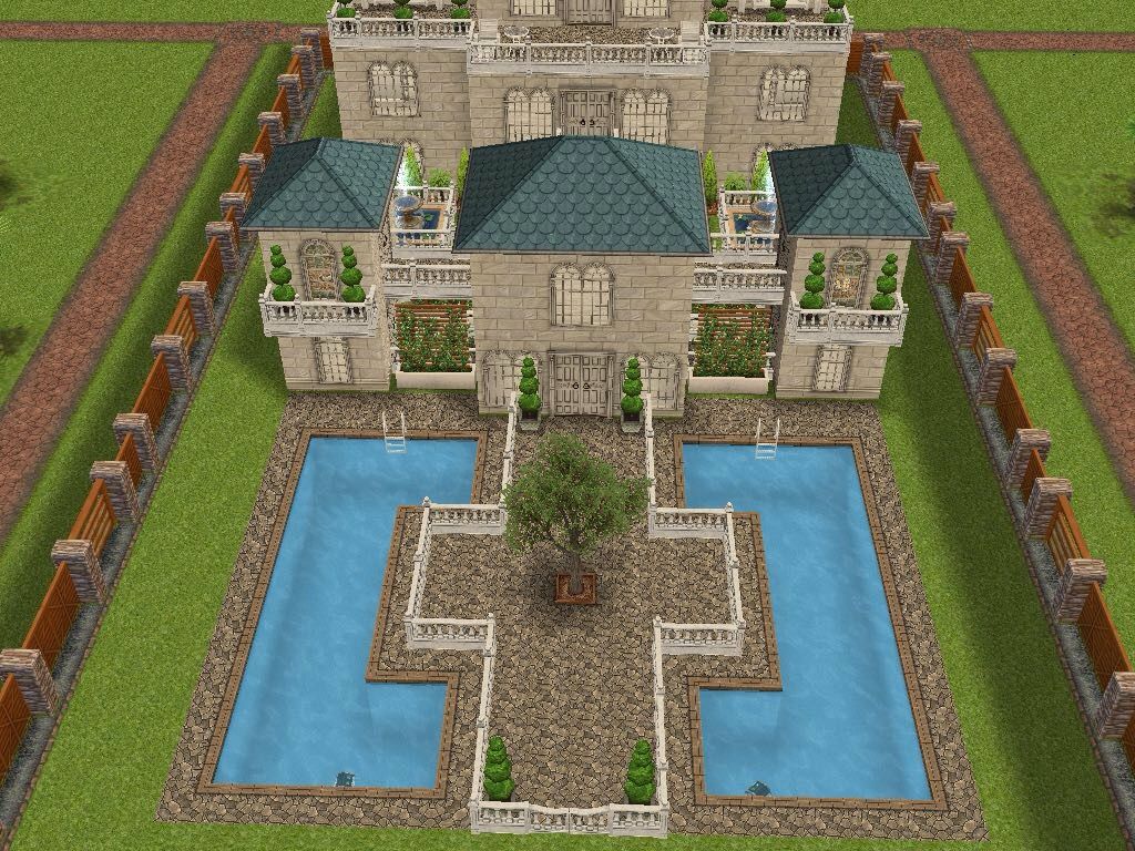 House 24 Full View Front Sims Simsfreeplay Simshousedesign House 24 Full View Front Sims Simsfreeplay Simshousedesign