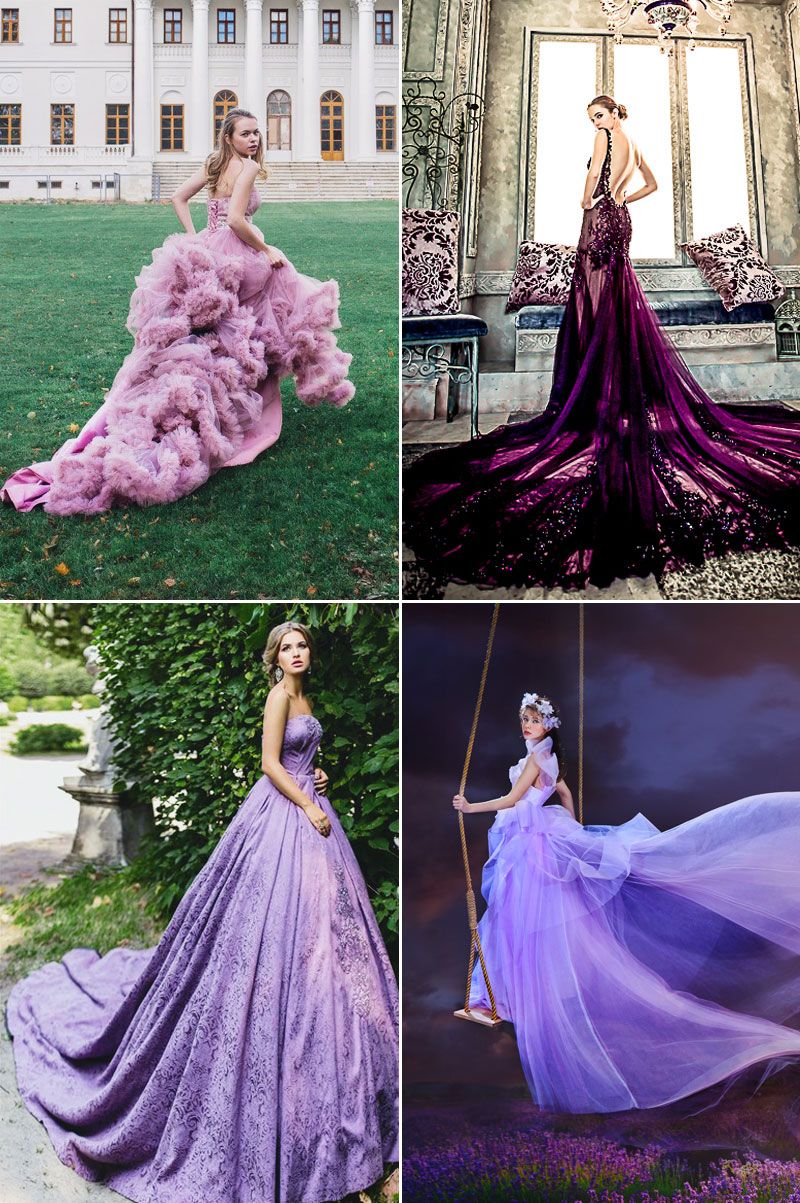 Jewel Tone Purple Dress