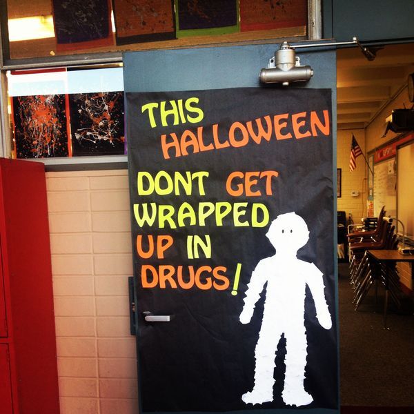 red ribbon week halloween door ideas red ribbon week halloween door ideas