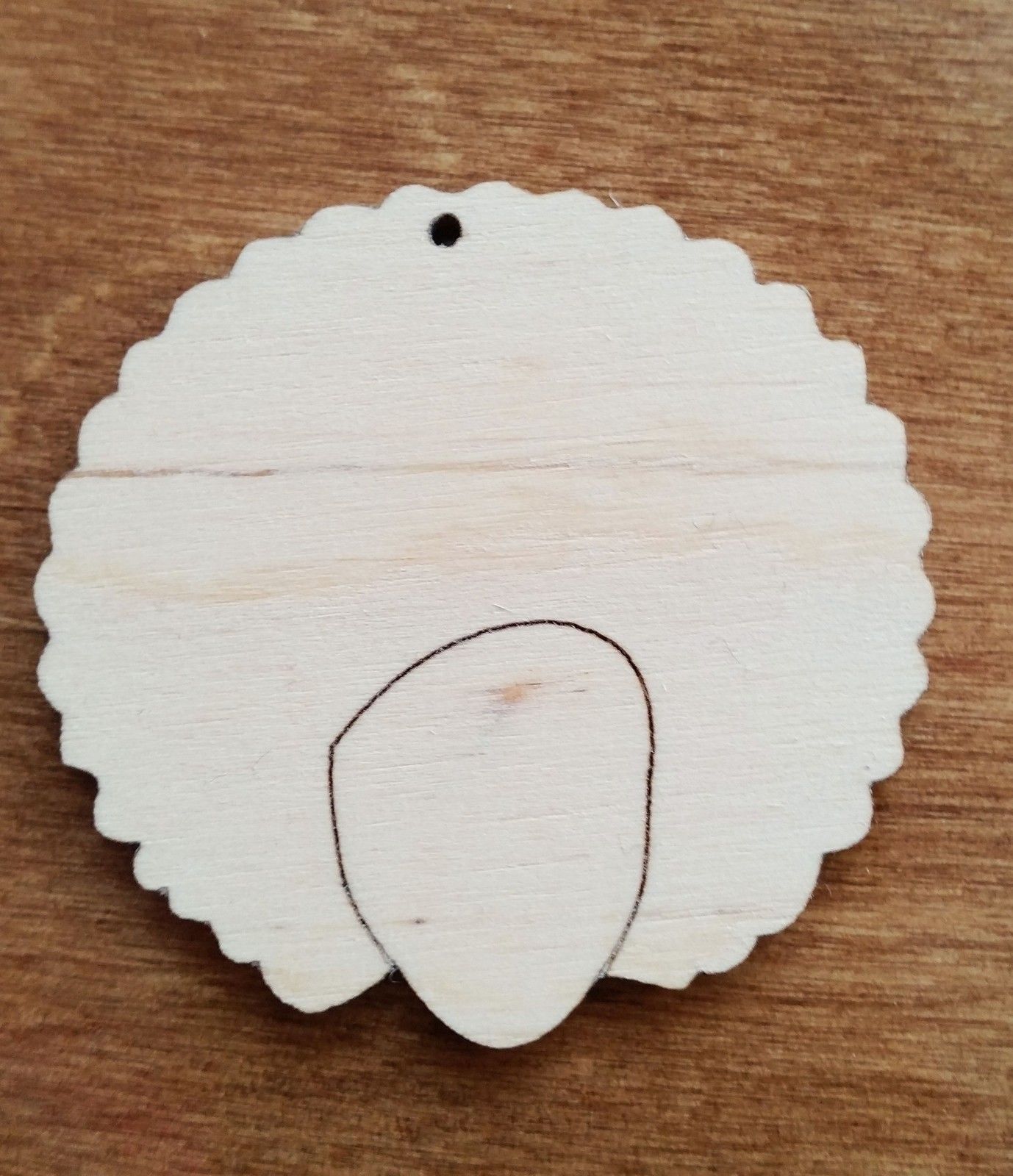 10x Natural wooden earrings making laser cut out African woman silhouettes Afro