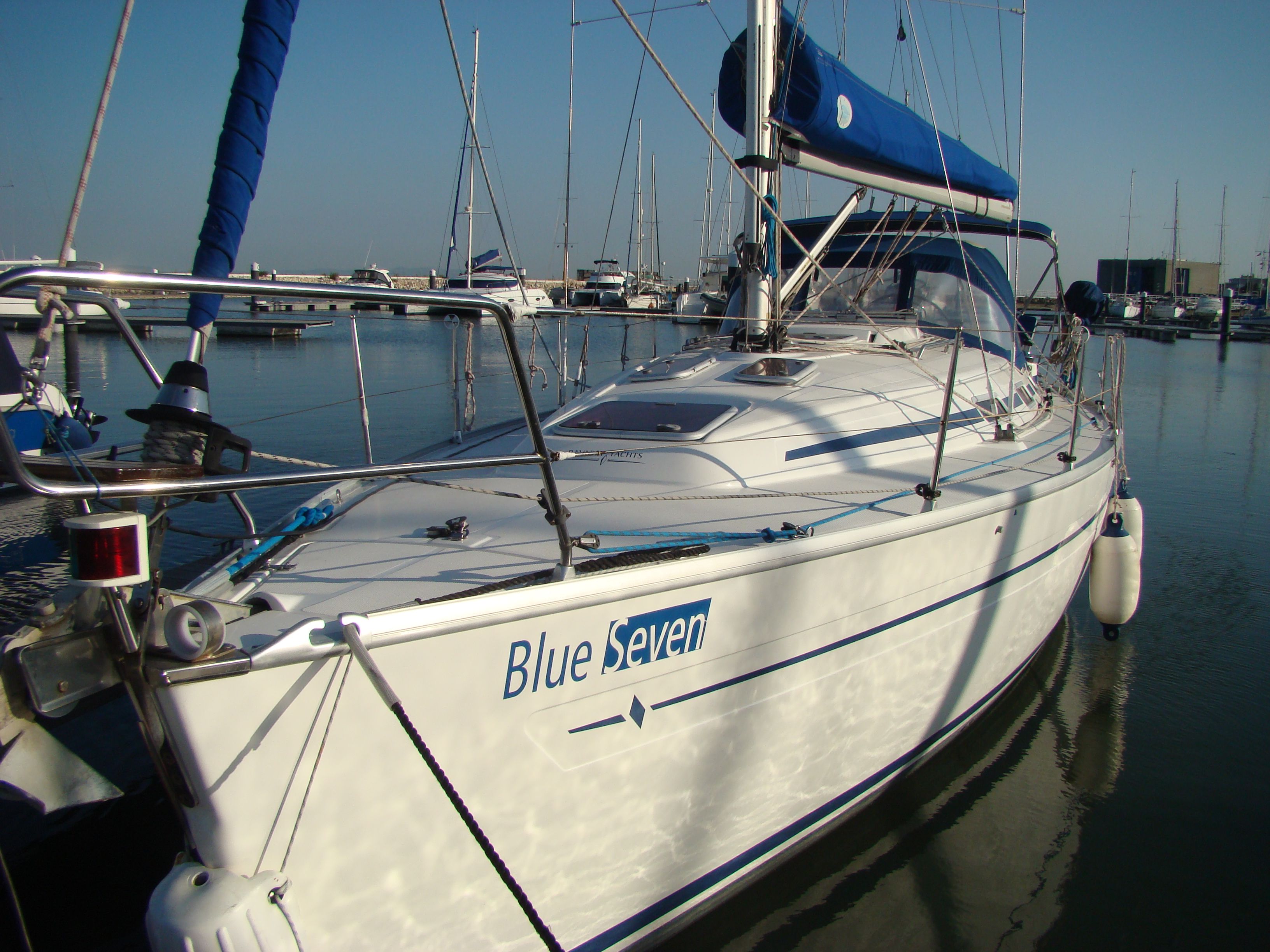 Blue Seven. A bavaria 36 skippered for rent at a very competitive rate. Fantastic way to discover Lisbon, Cascais and the "Costa do Sol" for a couple, a group of friends or a family. Great alternative to hotel for a perfect holiday. Contact us at 00351 932118260 for a quote. Family Cruise, Cascais, Group Of Friends, Bavaria, Lisbon, Morocco, Costa, Rate, Sailing
