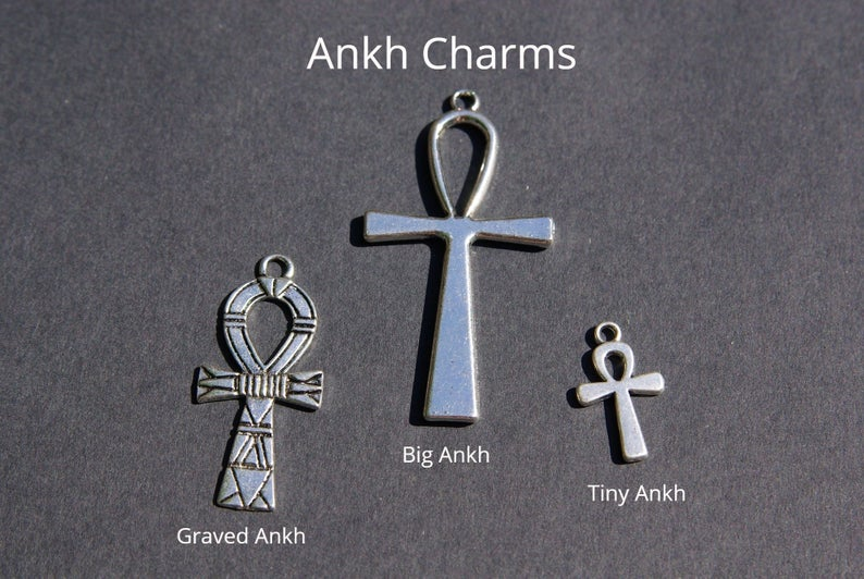 wood ankh choker ankh necklace Ankh choker gift for her Egyptian necklace birthday gift ankh jewelry Egyptian choker