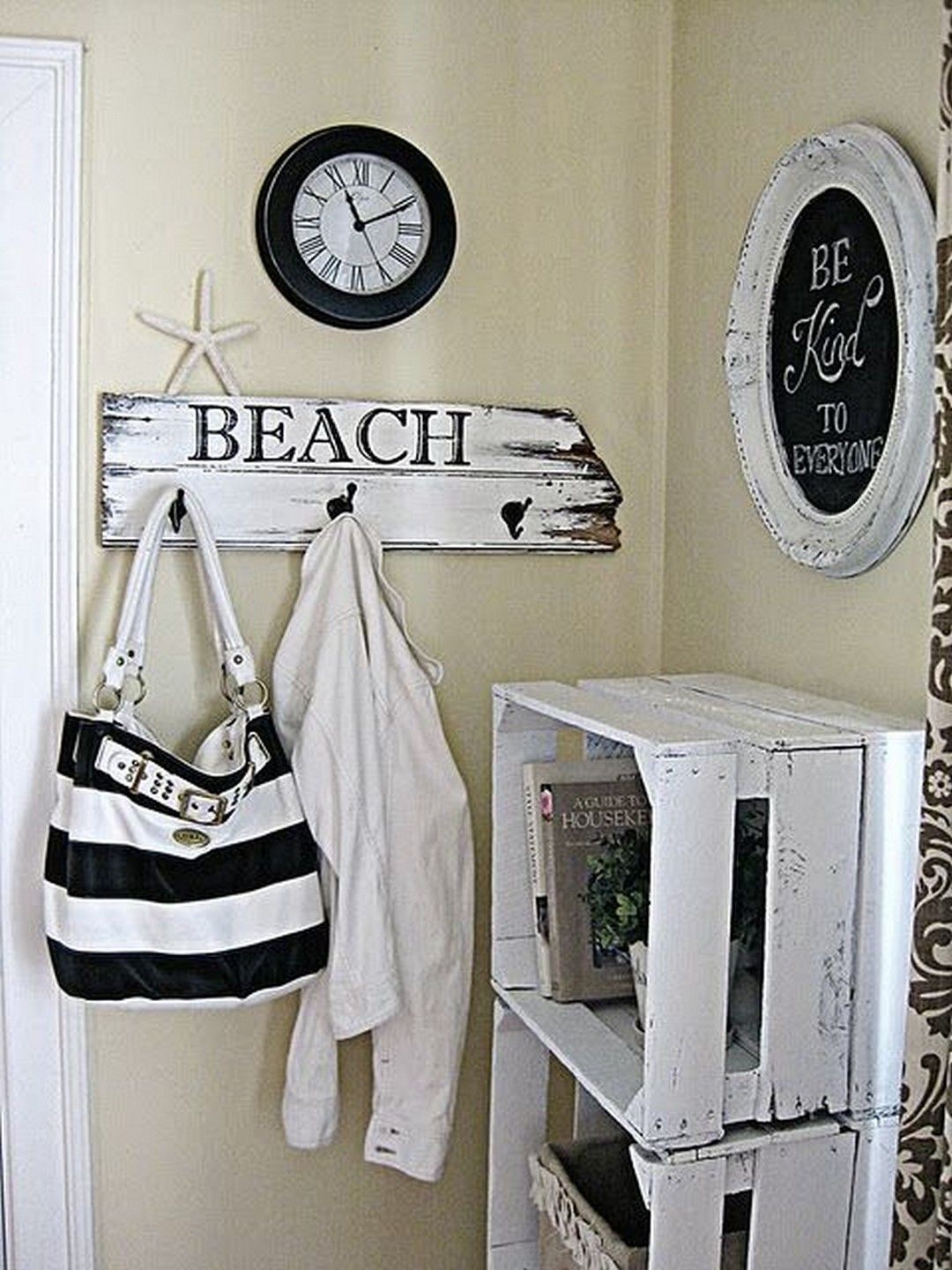 Nautische Wanddekoration Ideen zur Durchführung von Einzigartigkeit in Ihrem Haus #beachcottagestyle