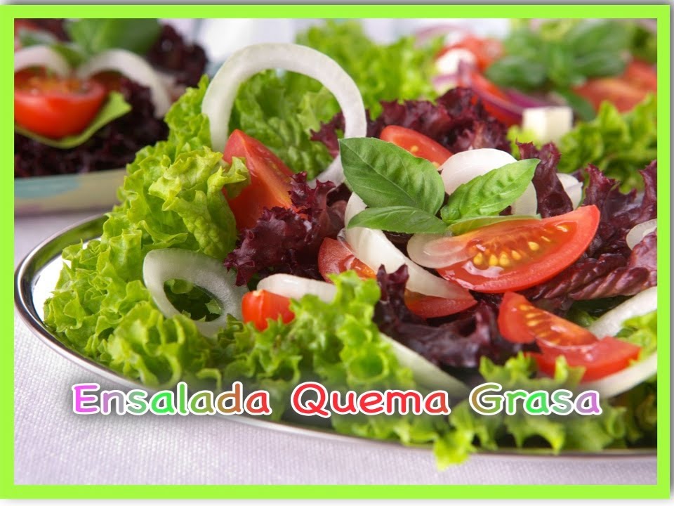 Recetas de ensaladas faciles para bajar de peso