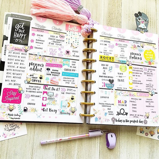 full week spread get
