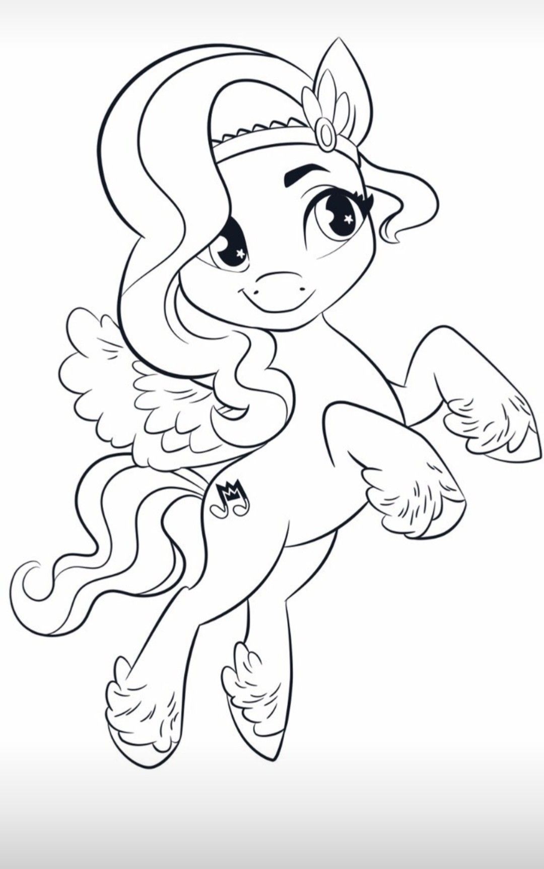 My little pony mermaid coloring pages