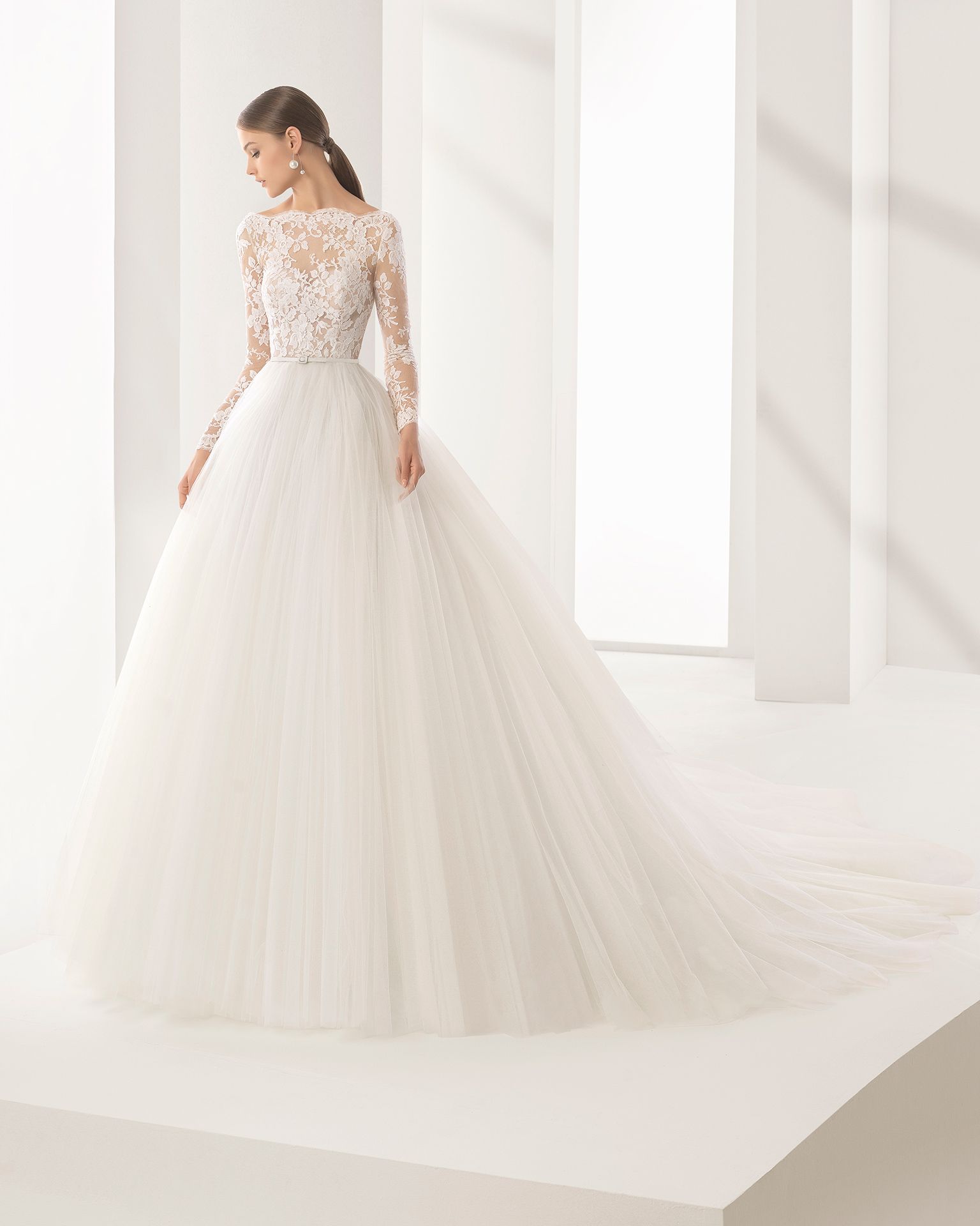 En 2018Colección Couture 20192018 Niher Clará Novia Rosa l1cTFK3J