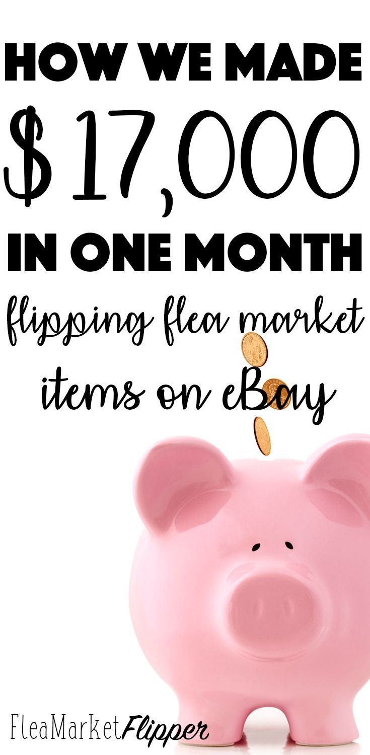How We Made $17,900 in One Month of Flipping Items on eBay.