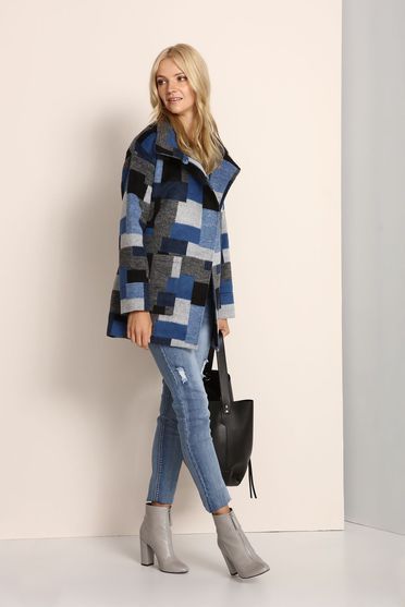 Cardigan Top Secret S023347 Blue Top Secret, Cardigan Top, Black Friday, Casual, Collection, Tops