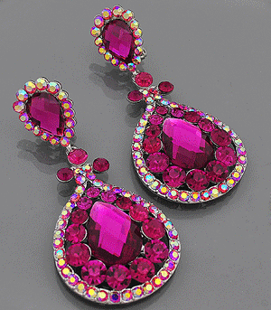 Fuschia Chandelier Earrings Jewelry Pinterest Fuschia Chandelier Earrings Bright Pink Hibiscus Pretty In Raspberry