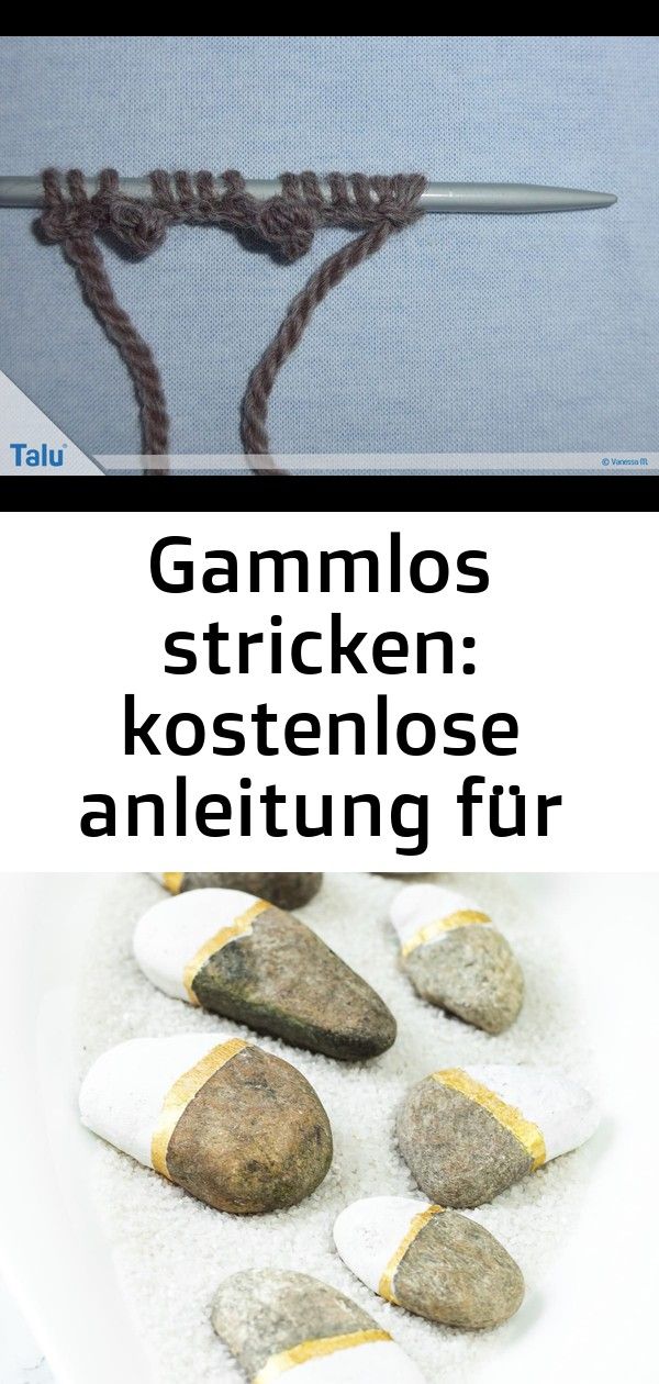 Gammlos stricken: kostenlose anleitung für bequeme hüttenschuhe 20 #steinebemalenanleitung