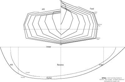 S&amp;G Guillemot Guillemot Kayaks - Small Wooden Boat 