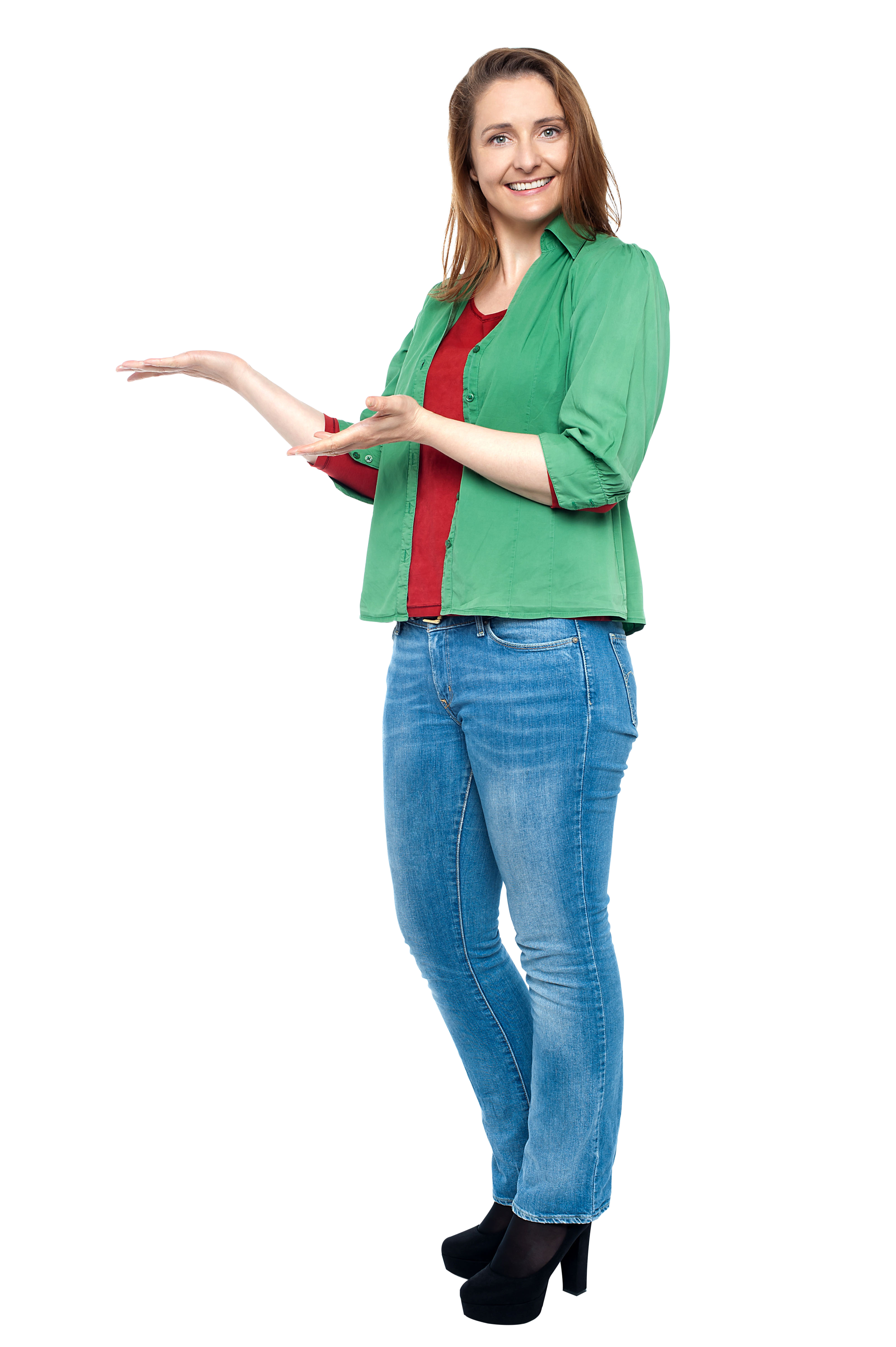 Women Pointing Left Png Image Women Fashion Womens Tops