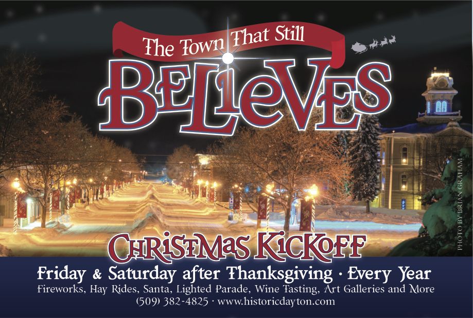 Christmas Kickoff Dayton is “the town that still believes” and this is