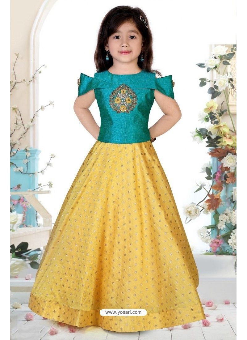 ethnic gowns for girls